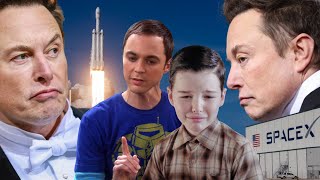 Elon Musk in the Big Bang Theory and Young Sheldon #tbbt