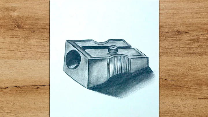 How to Draw a Sharpener step by step | Realistic Pencil Sharpener Sketch