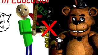 FNAF 1 Song but the melody is Baldi's Song (FULL VERSION) Resimi