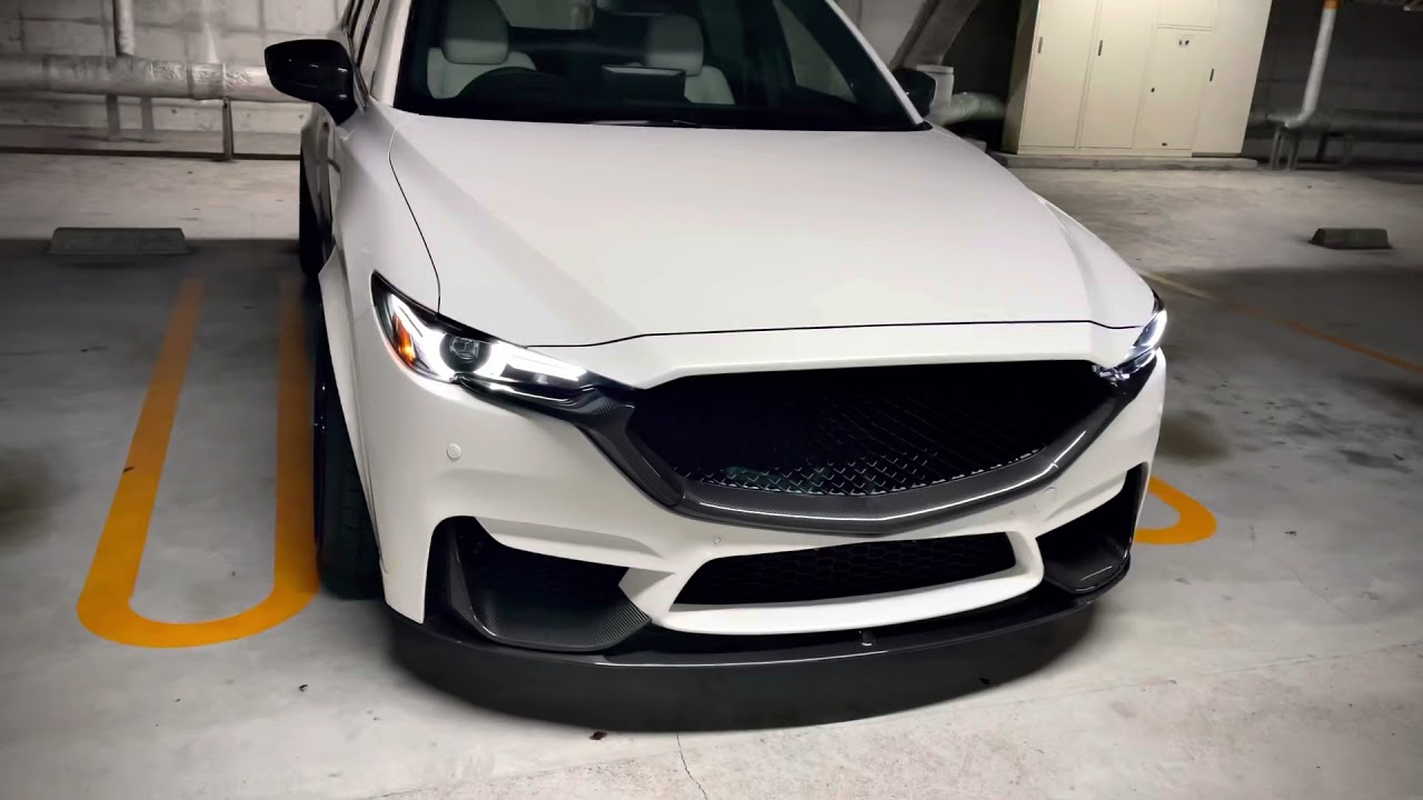cx-8 cx-5 自作マークレスグリル cx8 cx5マークレスグリル完成 - YouTube