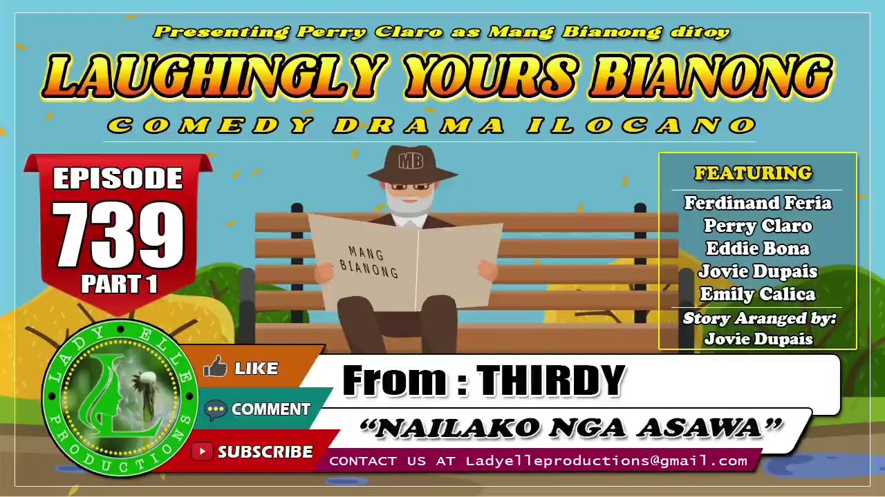 LAUGHINGLY YOURS BIANONG #261 COMPILATION | ILOCANO DRAMA | LADY ELLE PRODUCTIONS