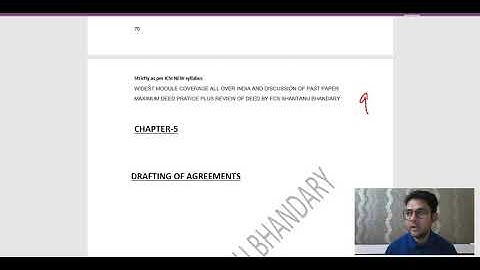 ICSI CS PROFESSIONAL DRAFTING PLEADING NEW & OLD SYALLBUS MAXIMUM MODULE COVRAGE ND PRACTIC OF DEED