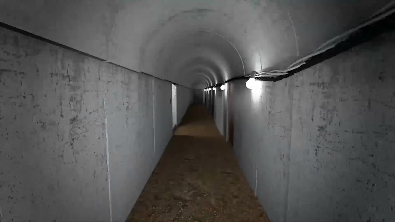 הדמיית המנהרות בעזה
