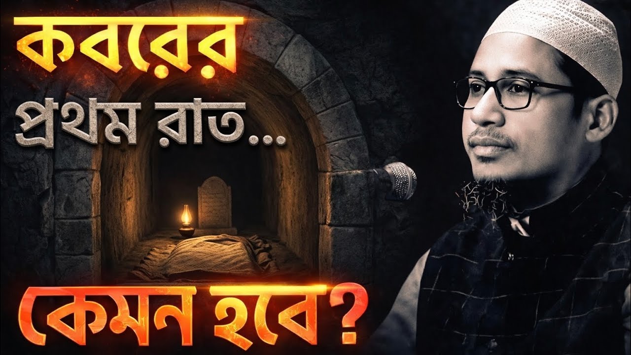 কেমন হবে কবরের সেই প্রথম রাত? 🌑🥀 | আনিসুর রহমান আশরাফী | Anisur Rahman Ashrafi #LifeAfterDeath
