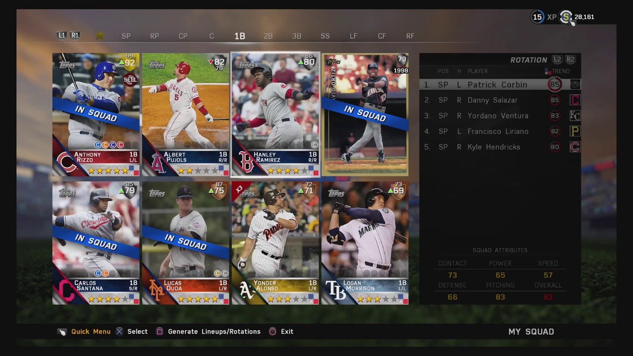 MLB 16 The Show Diamond Dynasty Pack Opening Mission Packs!!!!!!!