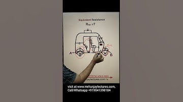 Equivalent resistance between two terminals #resistance #circuitanalysis #equivalentcircuit