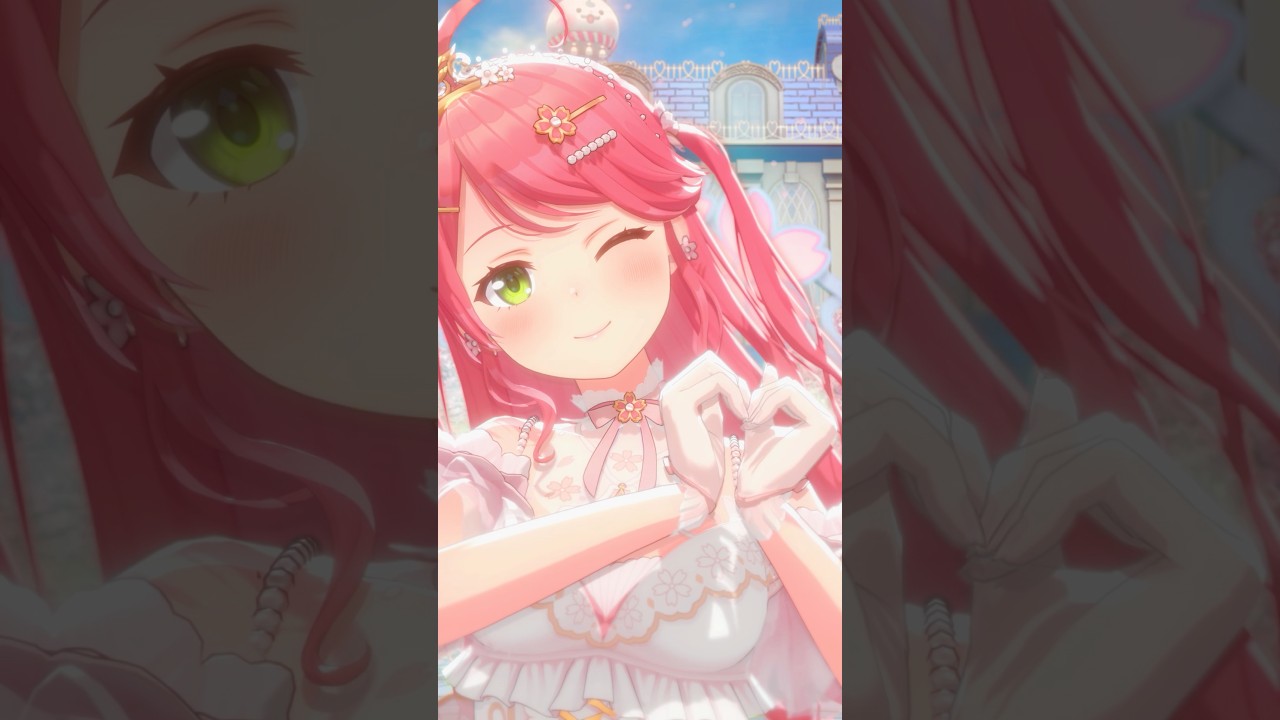 #咲き誇れアイドル MMDモーション配布中❣️ぜひ踊ってみてにぇ👼#さくらみこ #vtuber #hololive #shorts