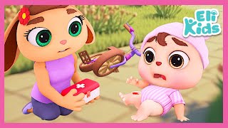 Boo Boo Song (Three Kids Family) Eli Kids Songs & Nursery Rhymes