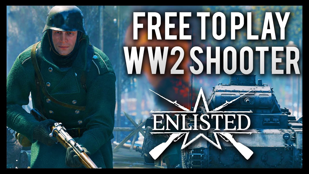 Enlisted - A New EPIC F2P World War 2 Shooter - This Game Is Crazy!!