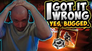 I was wrong.  Bane IS bugged.
