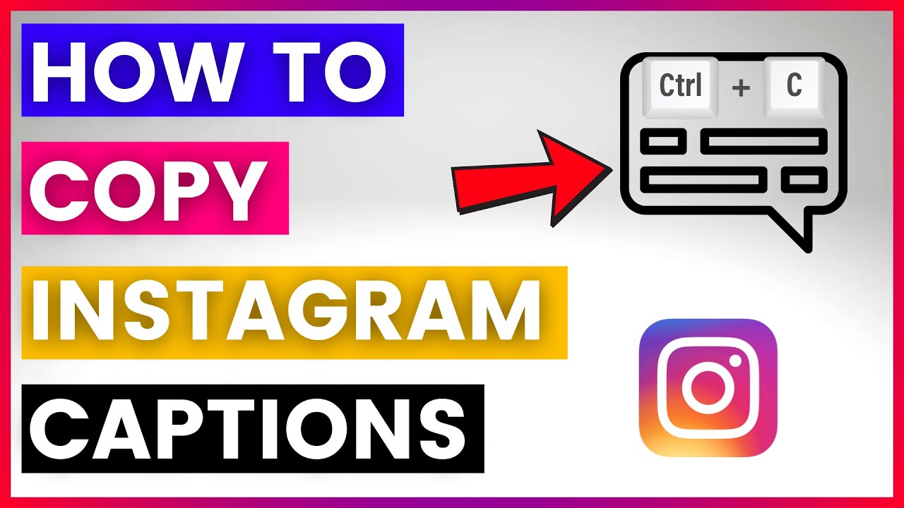 How To Copy Captions On Instagram? [in 2025] - YouTube