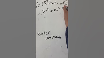 Evaluate this partial derivative using the power rule ! I hope this was a good reminder ! #maths