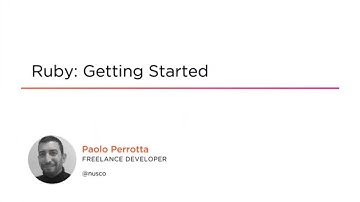 Ruby Skills: Getting Started with Ruby Course Preview