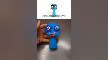 Sprunki OC_Emoji 62 Broken stop motion by @polarbearstoon #sprunki #incredibox #shorts #numberblocks