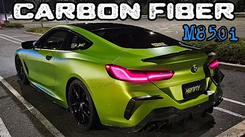 M850i Carbon Fiber upgrades #jimfinch #bmwm850i #carbonfiber #luxurysportscar #bmwmods #m850i