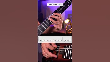 Thumbnail of Last resort vs Hallowed be thy name #guitar #tabs #guitartutorial #paparoach #ironmaiden #guitarist