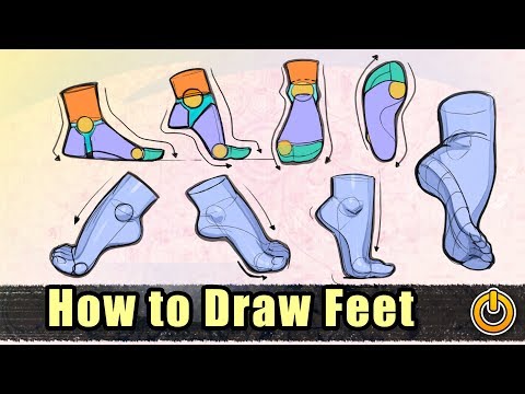 Drawing Feet The Right Way