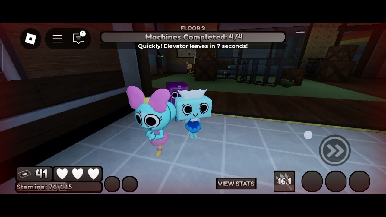 playing dandys world with my friends in roblox - YouTube