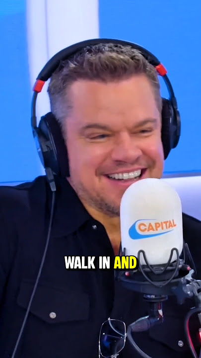 Matt Damon funny ocean's 11 story