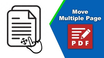 How to move multiple pages at once in a pdf document in PDF-XChange Editor