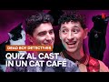 IL CAST di DEAD BOY DETECTIVES si INTERVISTA a vicenda in un CAT CAFÈ | Netflix Italia