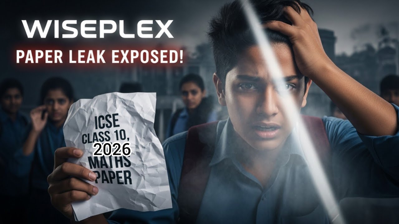 ICSE Class 10 Maths Paper Leak 🚨: The Truth About Re-Exam & Grace Marks ...