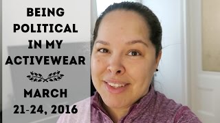 Vlog March 21-24, 2016. Being political in my activewear ;)
Activewear video: https://youtu.be/CYRENWT8lz8
Subscribe to my channel: http://tinyurl.com/zzfml3k
Follow me on Instagram: http://www.instagram.com/TheSerialHobbyistGirl Vlog March 21-24, 2016. Being political in my activewear ;)