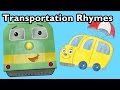 Freight Train and More Transportation Rhymes | Nursery Rhymes from Mother Goose Club!