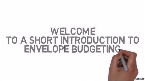 Introduction and Explanation of Envelope Budgeting