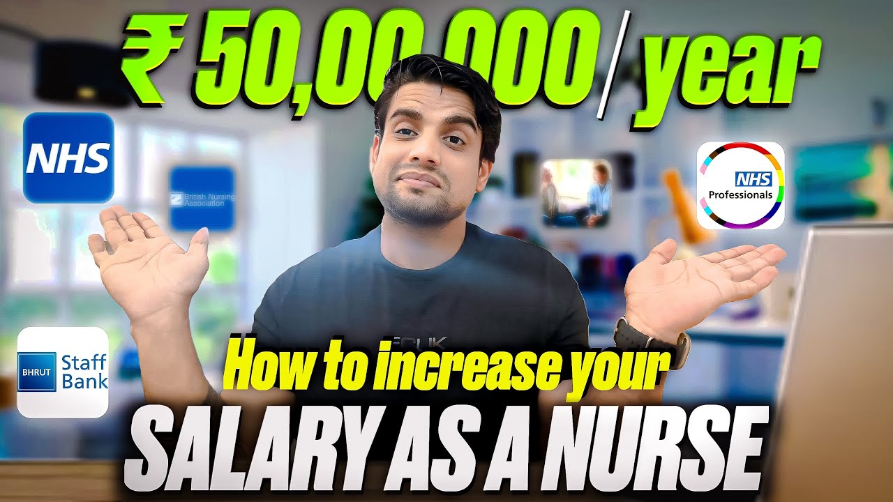 INCREASE📈YOUR SALARY AS A NURSE | 50,00,000INR / YEAR 