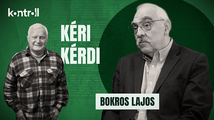 Kéri László vendége Bokros Lajos, a Horn-kormány egykori pénzügyminisztere // KÉRI KÉRDI