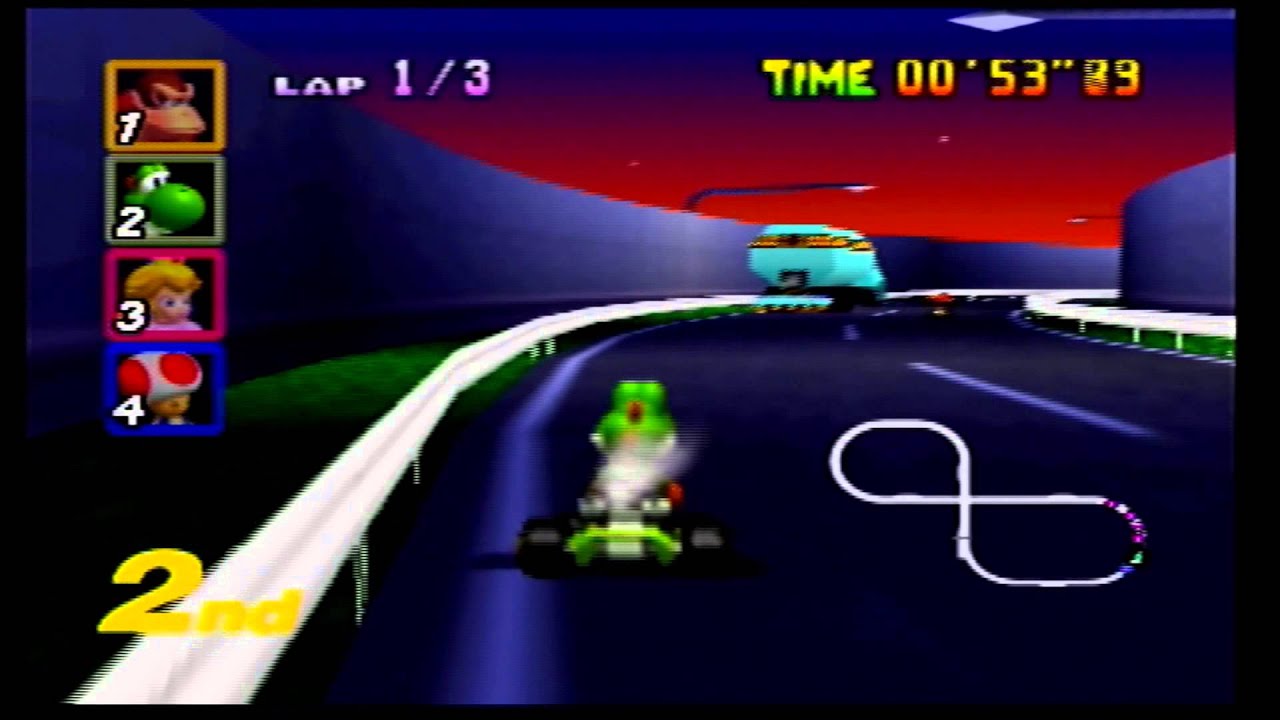 Mario Kart 64 Hd Gameplay Nintendo 64 Youtube 