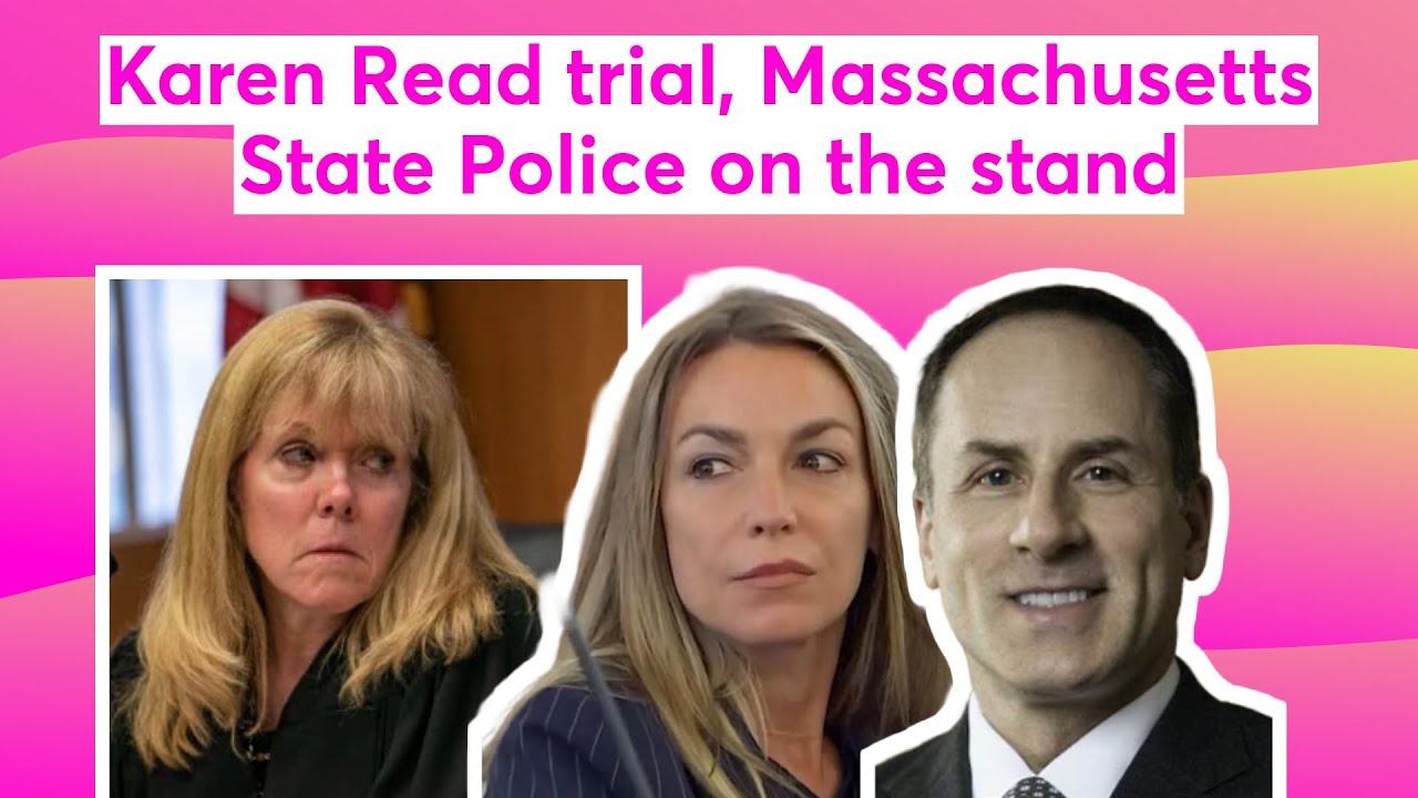 Karen Read trial, Mass State Police on the stand - YouTube