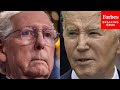 Giving the terrorists a lifeline mitch mcconnell slams biden for withholding support for israel