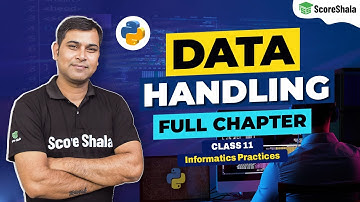Class 11: Data Handling - One Shot | Informatics Practices 065 | CBSE