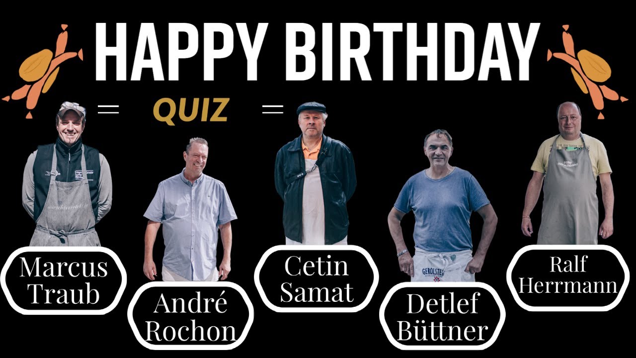 🥳 150 JAHRE WÄRSCHTLAMO IN HOF AN DER SAALE - Wir feiern online! Teil 2: Das Quiz!🤔