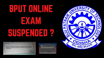 Major problem faced by student in bput online exam |odd sem| why many students suspended from exam ?