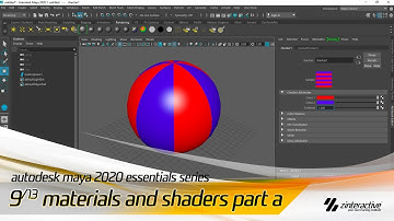 How to Create Materials and Shaders in Maya? | Autodesk Maya Essentials Series | Lesson 9/13- Part A