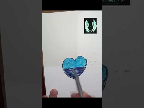 رسم لوحة سهله بالألوان الماركر العادية   رسم كيفترسم رسومات  رسمسهل