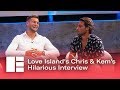 Love Island's Chris & Kem's Hilarious Interview | Edinburgh TV Festival