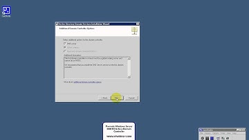 Promote A Windows Server 2008 R2 To Be The First Domain Controller