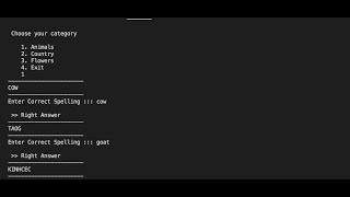 Build Python Game in TEN(10) minutes | #SpellBEE python Game programming | 2020 | Build and Learn