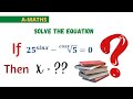 How To Solve a Trigonometric Equation | Singapore Mathematical Olympiad| | A-Maths