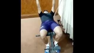 Naseem Shah gym workout at home & Work Hard