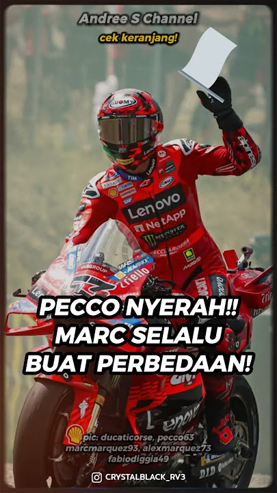 Pecco Ngaku Nyerah! Marc Selalu Buat Perbedaan! #shorts #motogp