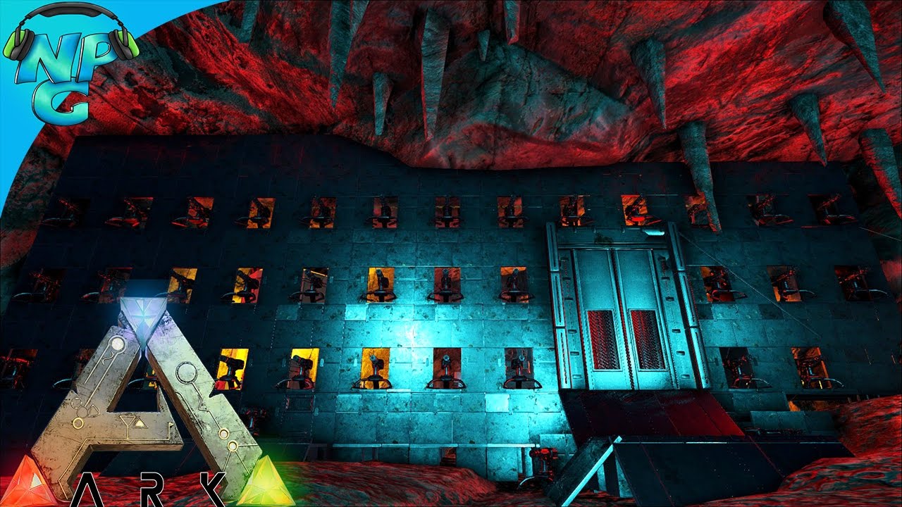 The Unraidable Underwater Cave Base Build Raid Ark Survival Evolved Pvp Season 2 E13 Youtube