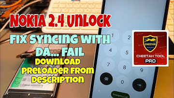 Nokia 2.4 (TA-1270), Delete Phone Lock and Bypass FRP. Cheetah Tool.