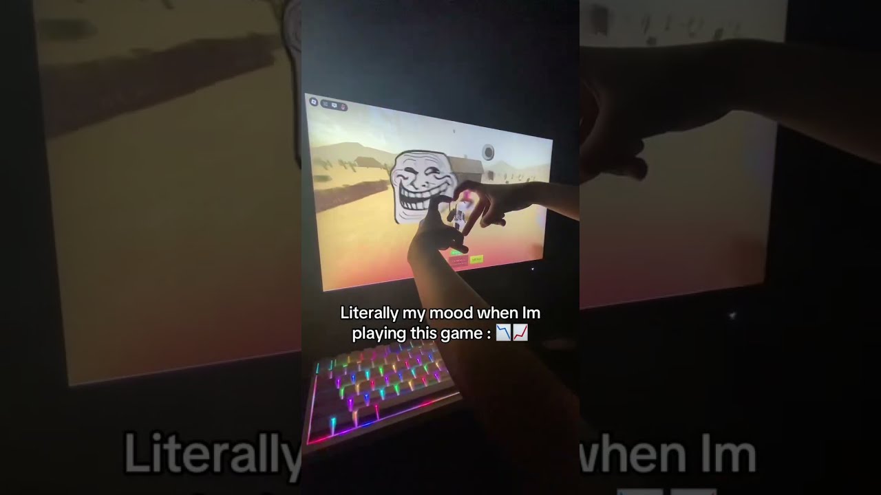 It Was Supposed To Be An Asmr Video Roblox Evade Evaderoblox Rage Funny Shorts Trolling