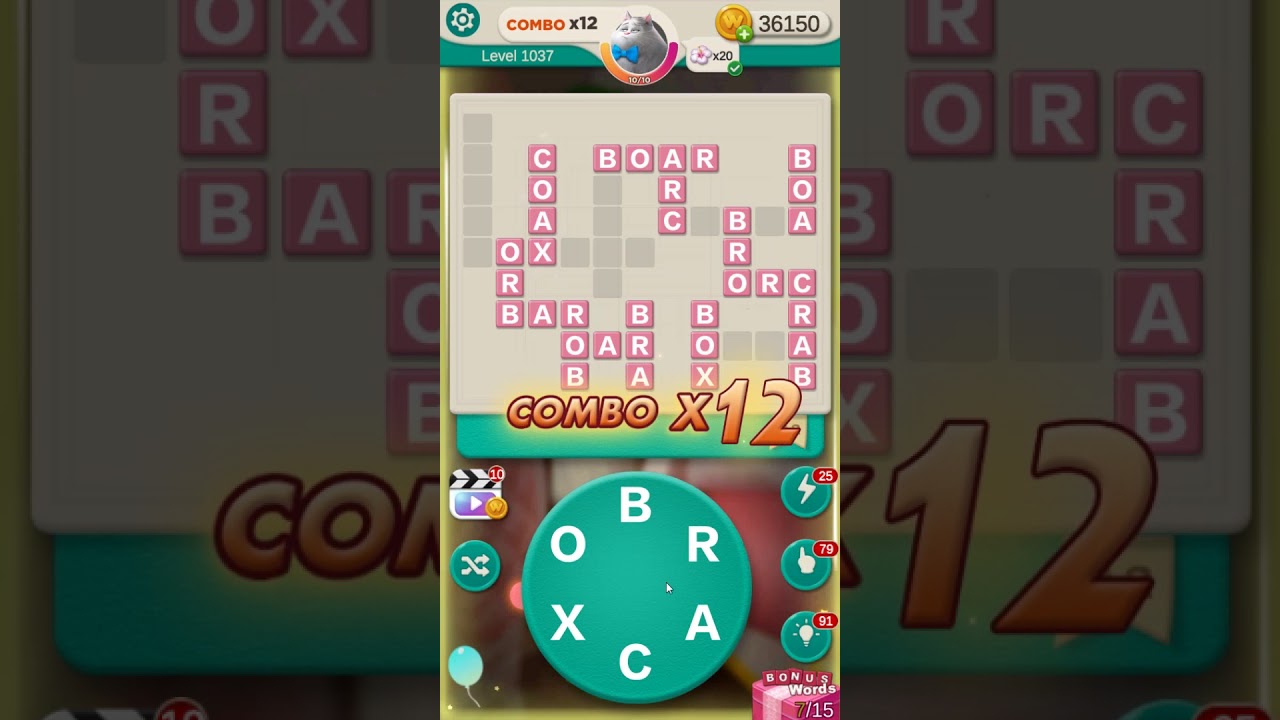 WORD VILLAS level 1037