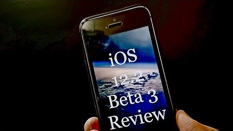 Ios 12.2 beta 3 review năm 2024